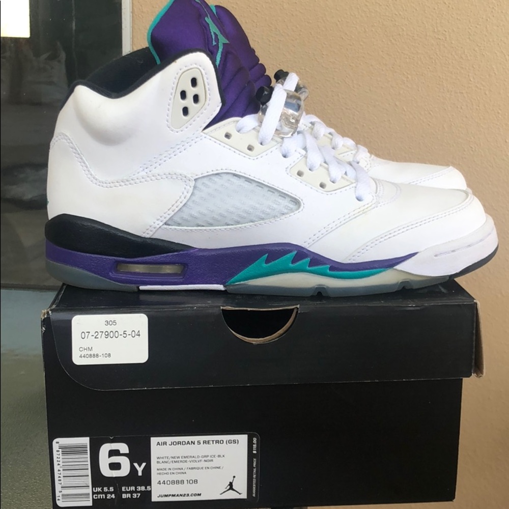 Air Jordan 5 retro Grape 2013
